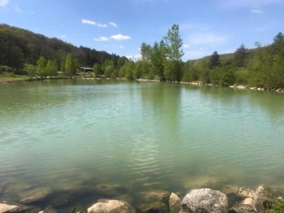 Chalet Au Milieu De La Foret Avec Lac A Proximite Layrac Buitenkant foto