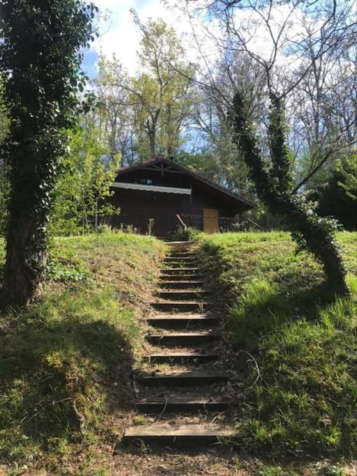 Chalet Au Milieu De La Foret Avec Lac A Proximite Layrac Buitenkant foto