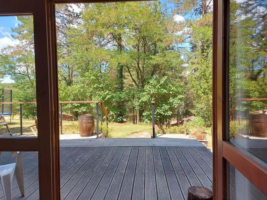 Chalet Au Milieu De La Foret Avec Lac A Proximite Layrac Buitenkant foto